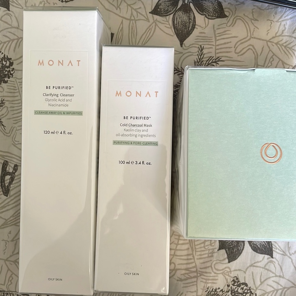 MONAT-Be Purified for Oily Skin, 3/Pcs full sizes. Final Sales